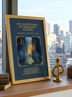 Adventures Of Sherlock Holmes Minimalist Book Poster by S. Doyle – image 3