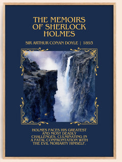 Memoirs Of Sherlock Holmes Minimalist Book Poster by S. Doyle – image 1
