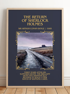 Return Of Sherlock Holmes Minimalist Book Poster by S. Doyle – image 2