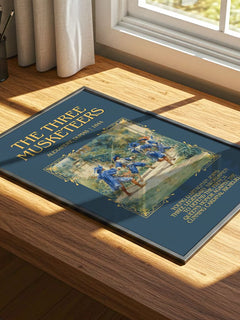 The Three Musketeers Minimalist Book Poster by Alexandre Dumas – image 4