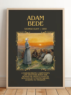 Adam Bede Minimalist Book Poster by George Eliot – image 2