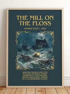 The Mill On The Floss Minimalist Book Poster by George Eliot – image 2