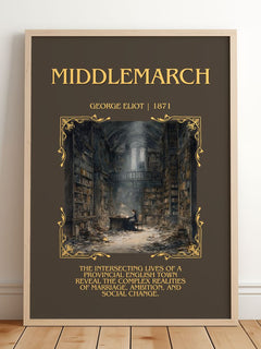 Middlemarch Minimalist Book Poster by George Eliot – image 2