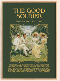 The Good Soldier Minimalist Book Poster by Ford Madox Ford – image 1