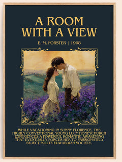 A Room With A View Minimalist Book Poster by E. M. Forster – image 1