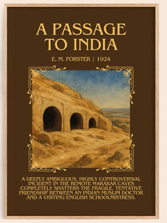 A Passage To India Minimalist Book Poster by E. M. Forster – image 1