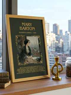 Mary Barton Minimalist Book Poster by Elizabeth Gaskell – image 3