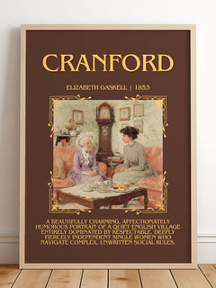 Cranford Minimalist Book Poster by Elizabeth Gaskell – image 2