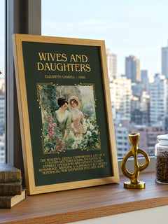 Wives And Daughters Minimalist Book Poster by Elizabeth Gaskell – image 3