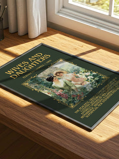 Wives And Daughters Minimalist Book Poster by Elizabeth Gaskell – image 4