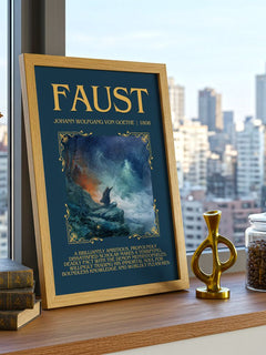 Faust Minimalist Book Poster by Johann Wolfgang Von Goethe – image 3