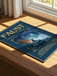 Faust Minimalist Book Poster by Johann Wolfgang Von Goethe – image 4