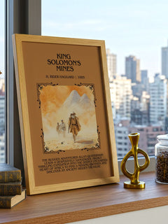 King Solomon'S Mines Minimalist Book Poster by H. Rider Haggard – image 3