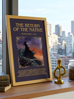 The Return Of The Native Minimalist Book Poster by Thomas Hardy – image 3