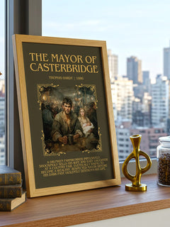 The Mayor Of Casterbridge Minimalist Book Poster by Thomas Hardy – image 3