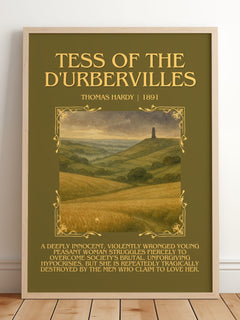 Tess Of The D'Urbervilles Minimalist Book Poster by Thomas Hardy – image 2