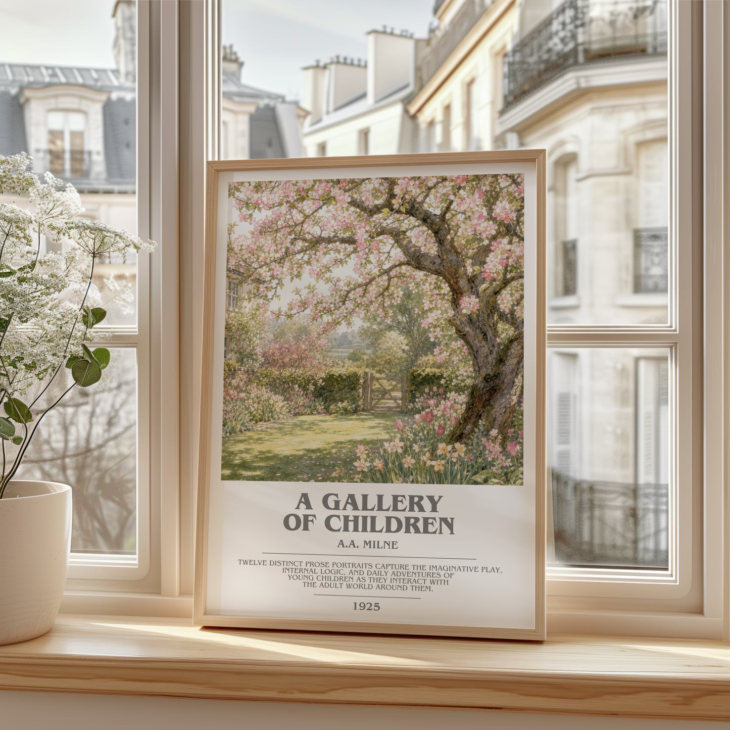 A Gallery Of Children bookish poster colour and style options – A.A. Milne book art