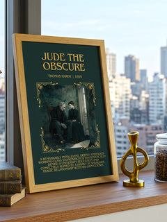 Jude The Obscure Minimalist Book Poster by Thomas Hardy – image 3