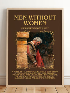 Men Without Women Minimalist Book Poster by Ernest Hemingway – image 2