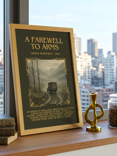 A Farewell To Arms Minimalist Book Poster by Ernest Hemingway – image 3