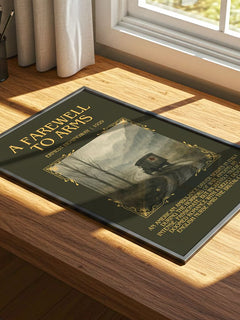 A Farewell To Arms Minimalist Book Poster by Ernest Hemingway – image 4