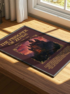 The Prisoner Of Zenda Minimalist Book Poster by Anthony Hope – image 4