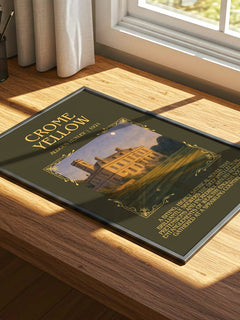 Crome Yellow Minimalist Book Poster by Aldous Huxley – image 4