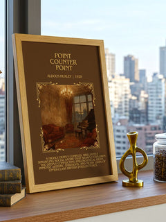 Point Counter Point Minimalist Book Poster by Aldous Huxley – image 3