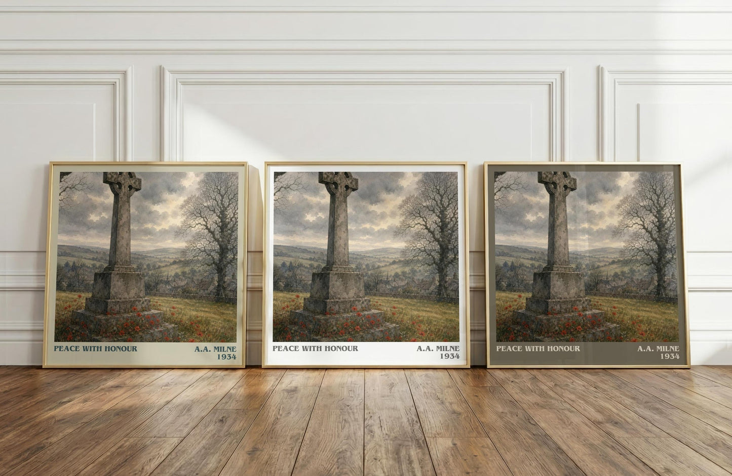 Peace With Honour Literary Art Print by A.A. Milne