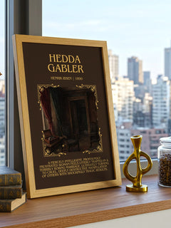 Hedda Gabler Minimalist Book Poster by Henrik Ibsen – image 3