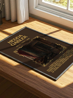 Hedda Gabler Minimalist Book Poster by Henrik Ibsen – image 4
