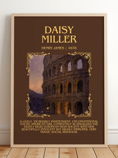 Daisy Miller Minimalist Book Poster by Henry James – image 2