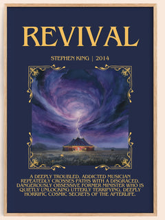Revival Minimalist Book Poster by Stephen King – image 1