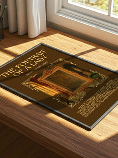 The Portrait Of A Lady Minimalist Book Poster by Henry James – image 4