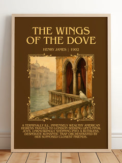 The Wings Of The Dove Minimalist Book Poster by Henry James – image 2