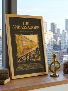 The Ambassadors Minimalist Book Poster by Henry James – image 3