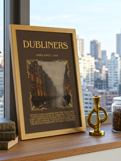 Dubliners Minimalist Book Poster by James Joyce – image 3