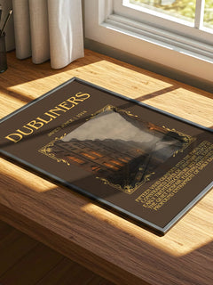 Dubliners Minimalist Book Poster by James Joyce – image 4