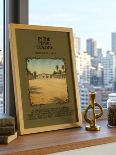 In The Penal Colony Minimalist Book Poster by Franz Kafka – image 3