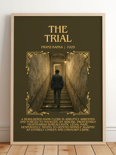 The Trial Minimalist Book Poster by Franz Kafka – image 2