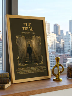 The Trial Minimalist Book Poster by Franz Kafka – image 3