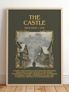 The Castle Minimalist Book Poster by Franz Kafka – image 2