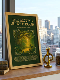 The Second Jungle Book Minimalist Book Poster by Rudyard Kipling – image 3