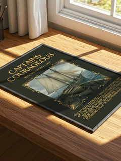 Captains Courageous Minimalist Book Poster by Rudyard Kipling – image 4