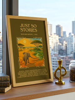 Just So Stories Minimalist Book Poster by Rudyard Kipling – image 3