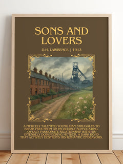 Sons And Lovers Minimalist Book Poster by D.H. Lawrence – image 2