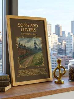 Sons And Lovers Minimalist Book Poster by D.H. Lawrence – image 3