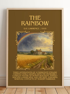 The Rainbow Minimalist Book Poster by D.H. Lawrence – image 2