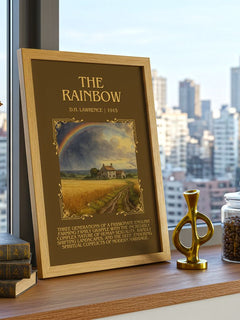 The Rainbow Minimalist Book Poster by D.H. Lawrence – image 3