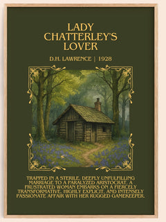 Lady Chatterley'S Lover Minimalist Book Poster by D.H. Lawrence – image 1